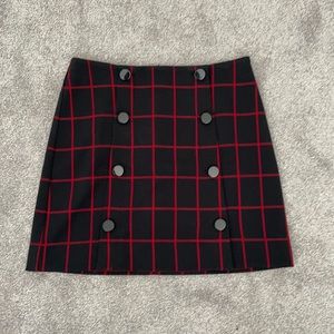NWT Loft Plaid Mini skirt